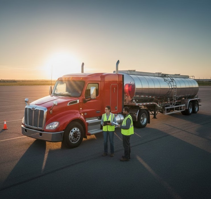 HAZMAT ELDT для получения разрешения на перевозку опасных материалов (H) image