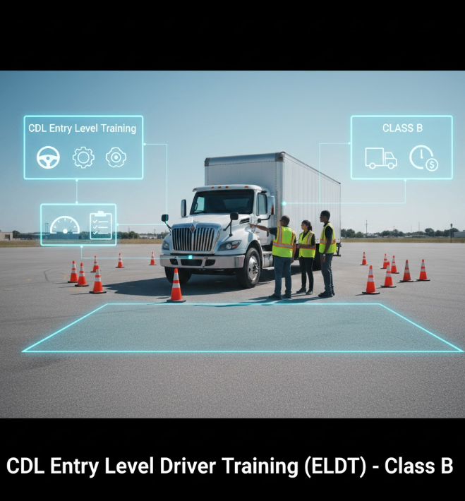 Подготовка водителей начального уровня ELDT CDL – класс B image
