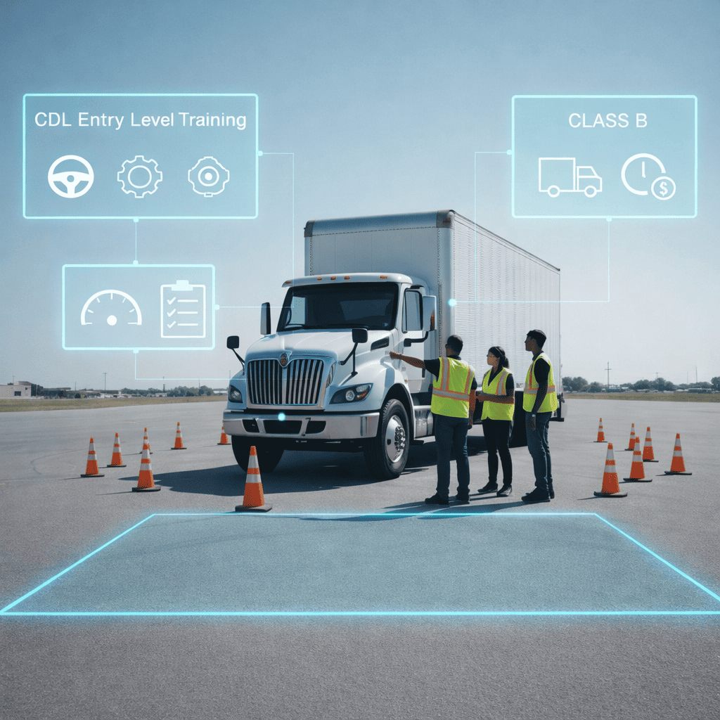 सीडीएल एंट्री लेवल ड्राइवर ट्रेनिंग - क्लास बी (ईएलडीटी) image